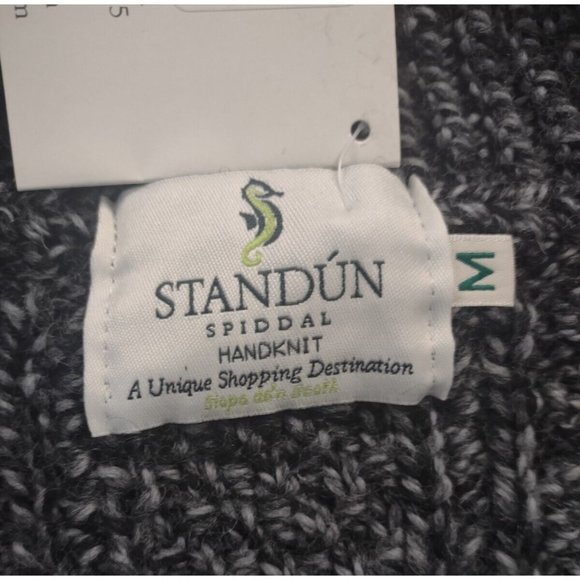 Standun Irish Wool Sweater Full Zip Cardigan - Picture 16 of 16